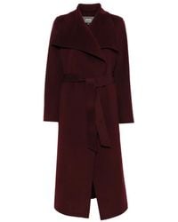 Mackage - Abrigo Mai De Lana Con Cinturón - Lyst