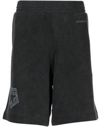Givenchy - 4G Star-Print Track Shorts - Lyst
