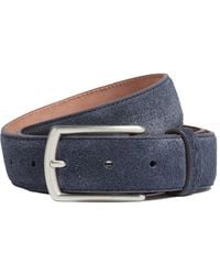 ZEGNA - Suede Buckle Belt - Lyst