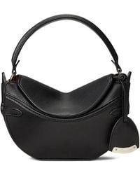 Ralph Lauren - Top-Handle Leather Mini Bag - Lyst