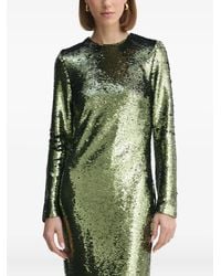 Day Birger et Mikkelsen - Robe Mi-Longue À Manches Longues Et Sequins - Lyst