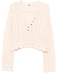 Free People - Charlotte Knitted Top - Lyst