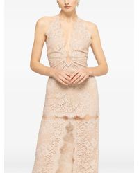 Nissa - Beaded Lace Maxi Dress - Lyst