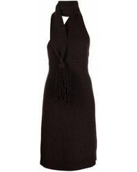 Bottega Veneta - Wool Mini Dress - Lyst