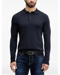 Hackett - Polo À Manches Longues - Lyst