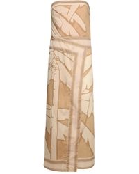 Johanna Ortiz - Cotton Midi Dress - Lyst