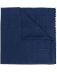Ferragamo - Scarfs Blue - Lyst