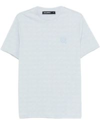 KARL LAGERFELD - Logo-Patterned T-Shirt - Lyst