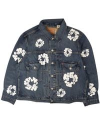 DENIM TEARS - X Levis's All Over Wreath Jacket - Lyst