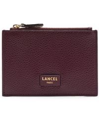 Lancel - Ninon Grained Leather Cardholder - Lyst