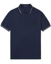 Fred Perry - The Twin Tipped Poloshirt - Lyst