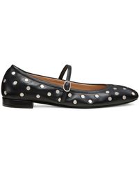 Stuart Weitzman - Claris Stud Ballet Flats - Lyst