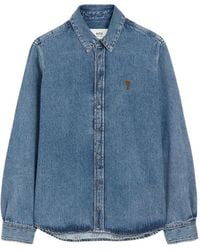 Ami Paris - Camicia Denim - Lyst