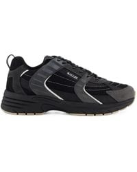 Mallet - Holloway Mesh-Panels Low-Top Sneakers - Lyst