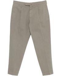 Dell'Oglio - Pantalones Chinos Con Pinzas - Lyst