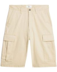 Ami Paris - Cargo Shorts With Relaxed Fit - Lyst