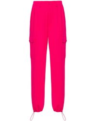Twinset - Straight-Leg Crepe Cargo Trousers - Lyst