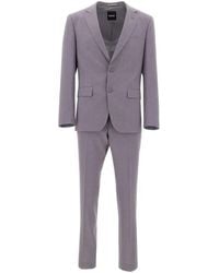 BOSS - Two-Piece Slim-Fit Suit - Lyst
