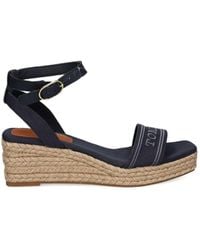 Tommy Hilfiger - Wedge-heeled espadrilles - Lyst