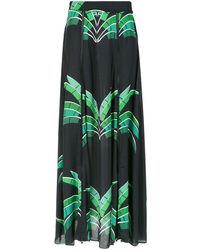 Amir Slama - Tropical Print Maxi Skirt - Lyst