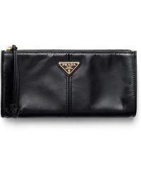 Prada - Pochette En Cuir - Lyst