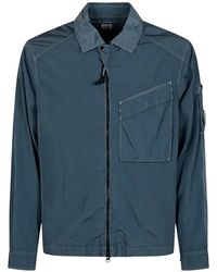 C.P. Company - Lens-Detail Chest-Pocket Shirt Jacket - Lyst