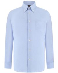 BOGGI - Boston Collar Checked Shirt - Lyst