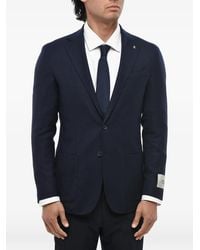 Corneliani - Cc Collection Single-Breasted Patch-Pocket Blazer - Lyst