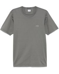 C.P. Company - T-Shirt Met Logopatch - Lyst