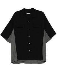Undercover - Chemise À Empiècement Rayé - Lyst