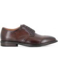 Alberto Fasciani - Lace-Up Leather Derby Shoes - Lyst