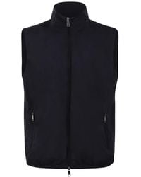 Paul & Shark - Gilet En Laine À Fermeture Zippée - Lyst