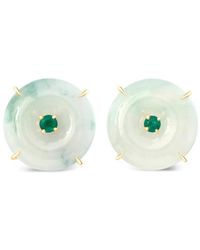 Yi Collection - ジェイド&エメラルド ピアス 18kイエローゴールド - Lyst