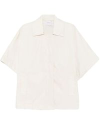 Aspesi - Short-Sleeve Concealed-Fastening Jacket - Lyst