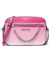 Michael Kors - Large Jet Set Chain Cross Body Bag - Lyst
