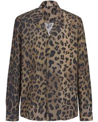Balmain - Leopard Shirt - Lyst