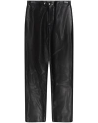 Jil Sander - Hose Aus Leder - Lyst