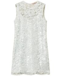 Twinset - Sequin-Embellished Mini Dress - Lyst