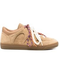 Santha - Love Park Quilted Low-Top Sneakers - Lyst