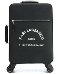 karl lagerfeld suitcase
