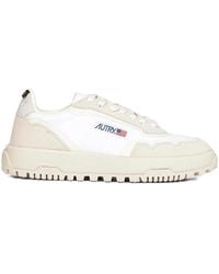 Autry - Lace-Up Logo Sneakers - Lyst
