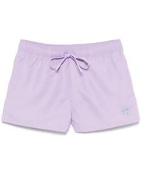 Versace - Medusa-Patch Swim Shorts - Lyst