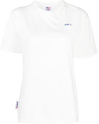 Autry - Camiseta Iconic Logo con cuello redondo - Lyst