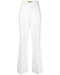 Twin Set - Oval-t Chain Flared Trousers - Lyst