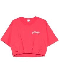 Pinko - Logo-Print T-Shirt - Lyst