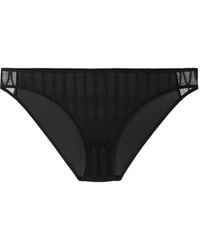 Eres - Ebene Lace Briefs - Lyst