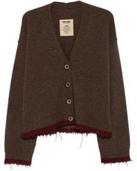Uma Wang - Frayed-Edge Oversized Cardigan - Lyst