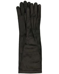 Miu Miu - Nappa Leather Gloves - Lyst