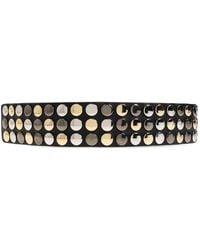 IRO - Stud-Embellished Leather Belt - Lyst