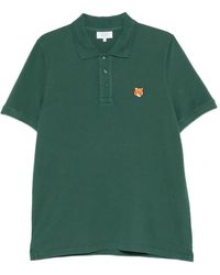 Maison Kitsuné - Polo À Patch Logo - Lyst